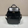 Prada Re-nylon And Brushed Leather Backpack