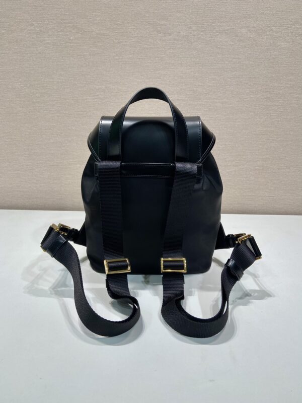 Prada Re-nylon And Brushed Leather Backpack