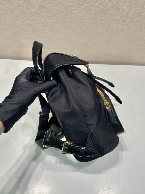 Prada Re-nylon And Brushed Leather Backpack