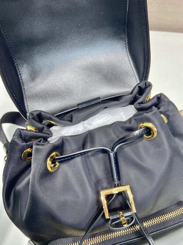 Prada Re-nylon And Brushed Leather Backpack