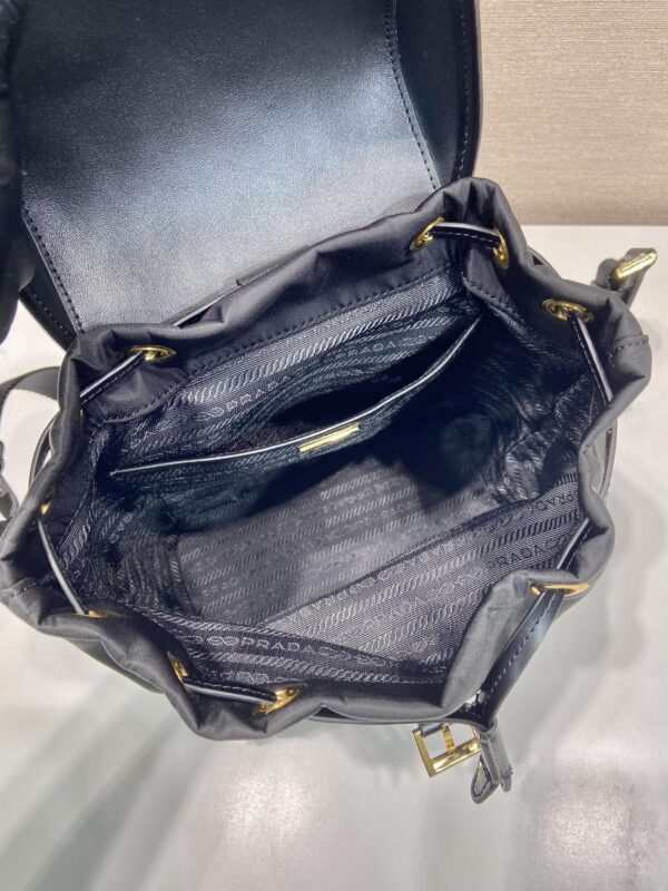 Prada Re-nylon And Brushed Leather Backpack