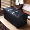Prada Nylon Duffle Bag In Black