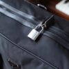 Prada Nylon Duffle Bag In Black