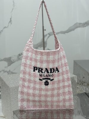 Prada Crochet tote bag