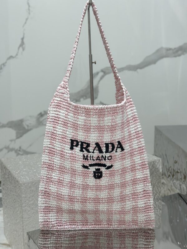 Prada Crochet tote bag