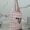 Prada Crochet tote bag