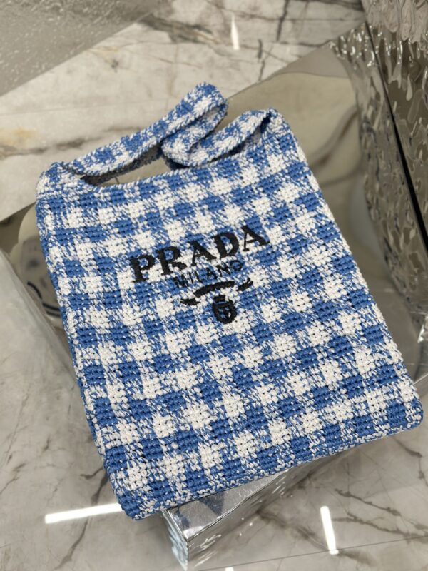Prada Crochet tote bag