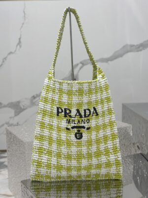 Prada Crochet tote bag