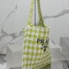 Prada Crochet tote bag