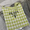 Prada Crochet tote bag