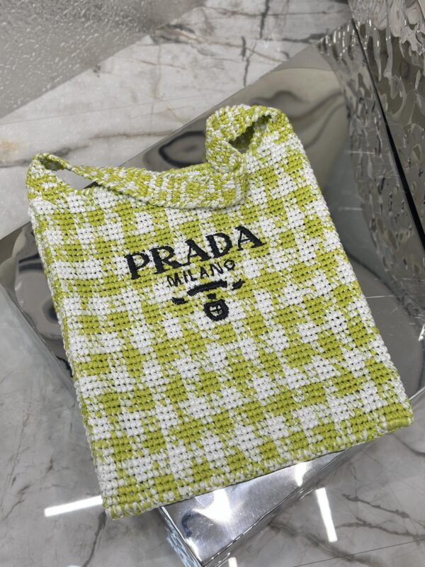 Prada Crochet tote bag
