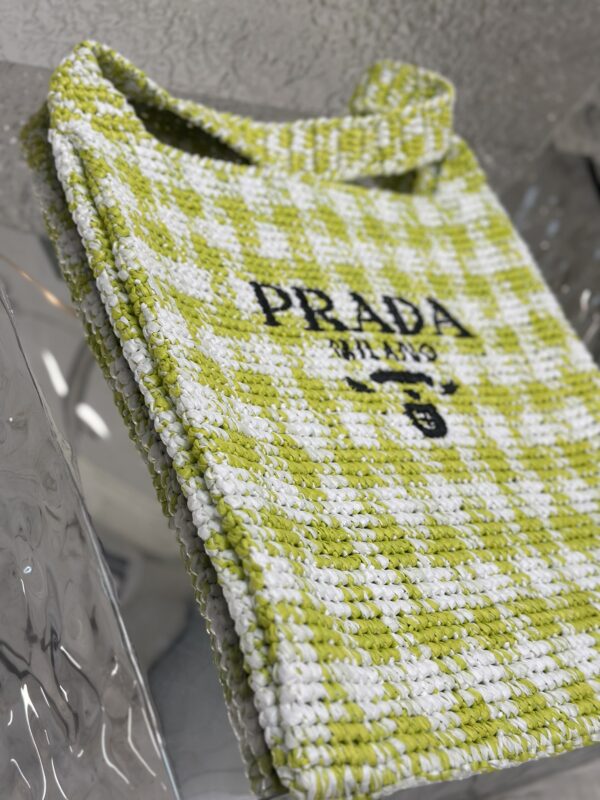 Prada Crochet tote bag
