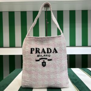 Prada Crochet tote bag
