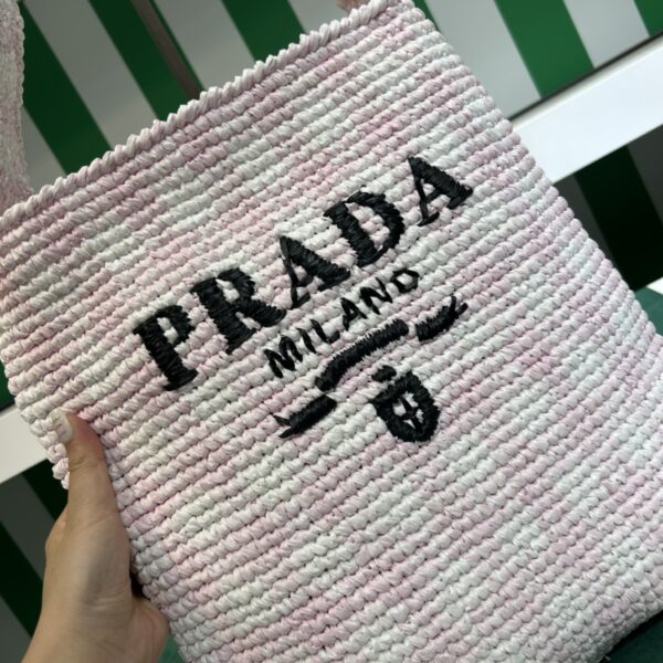 Prada Crochet tote bag