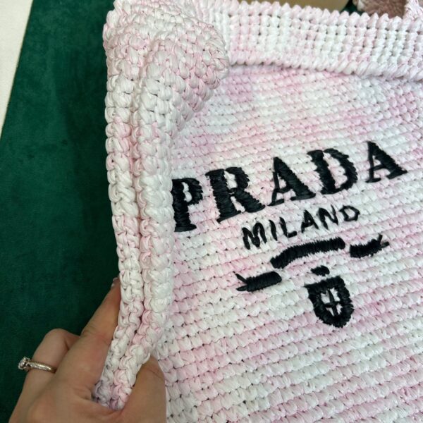 Prada Crochet tote bag