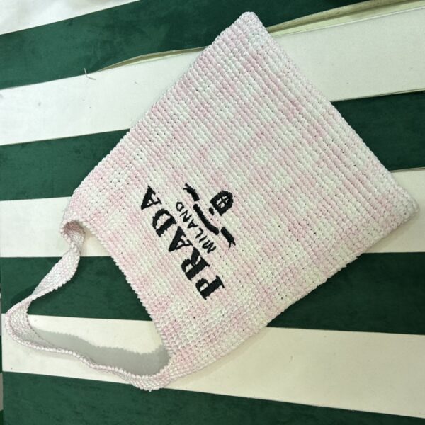 Prada Crochet tote bag