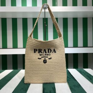 Prada Crochet tote bag