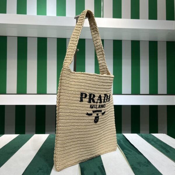Prada Crochet tote bag