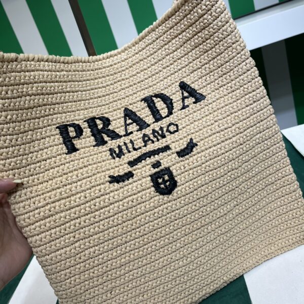 Prada Crochet tote bag