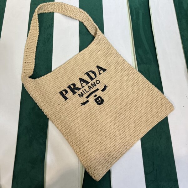 Prada Crochet tote bag