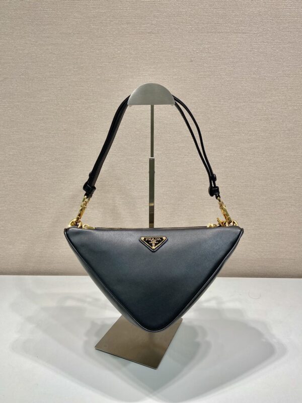 Prada Symbole Leather And Fabric Mini Bag
