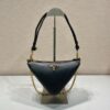 Prada Symbole Leather And Fabric Mini Bag