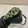 Prada Symbole Leather And Fabric Mini Bag