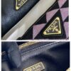 Prada Symbole Leather And Fabric Mini Bag