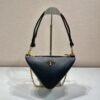 Prada Symbole Leather And Fabric Mini Bag