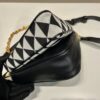 Prada Symbole Leather And Fabric Mini Bag