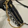 Prada Symbole Leather And Fabric Mini Bag