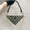 Prada Embroidered jacquard fabric mini-bag