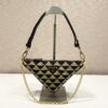 Prada Embroidered jacquard fabric mini-bag