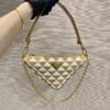 Prada Embroidered jacquard fabric mini-bag