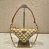 Prada Embroidered jacquard fabric mini-bag