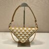 Prada Embroidered jacquard fabric mini-bag