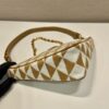 Prada Embroidered jacquard fabric mini-bag
