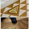 Prada Embroidered jacquard fabric mini-bag
