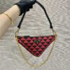 Prada Embroidered jacquard fabric mini-bag