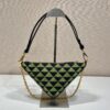 Prada Embroidered jacquard fabric mini-bag