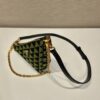 Prada Embroidered jacquard fabric mini-bag