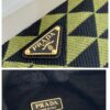 Prada Embroidered jacquard fabric mini-bag