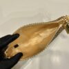 Prada Triangle satin mini-bag with crystals