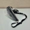 Prada Triangle shoulder bag with Crystal