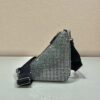 Prada Triangle shoulder bag with Crystal