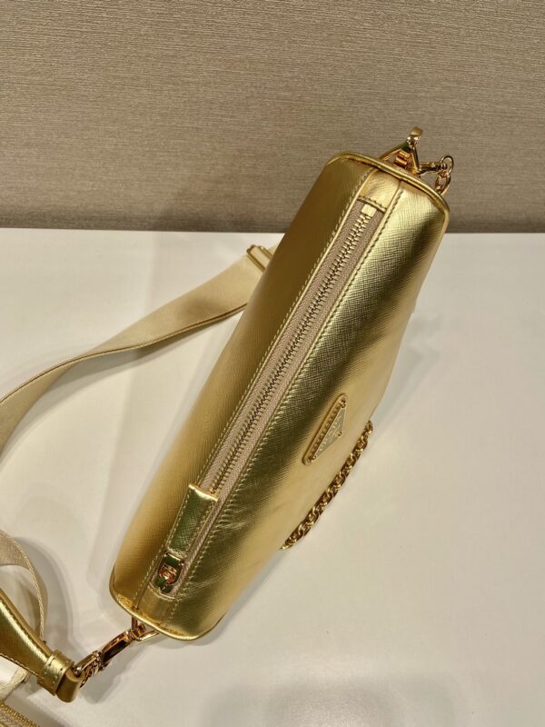 Prada Triangle leather shoulder bag