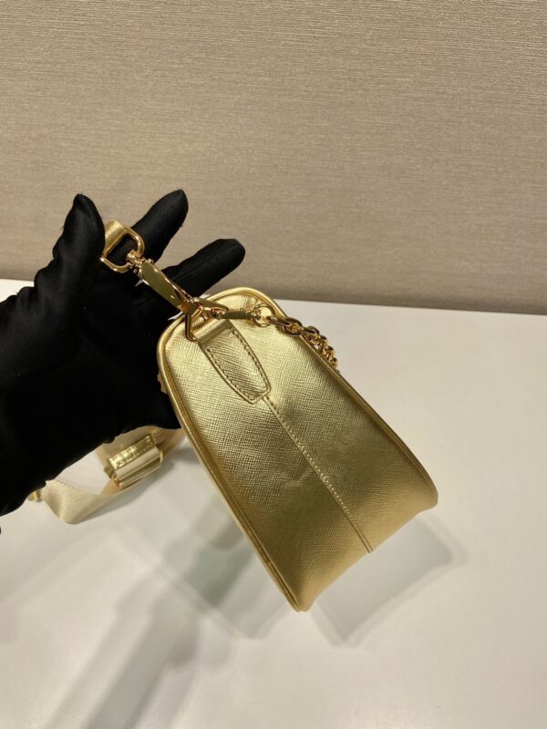 Prada Triangle leather shoulder bag