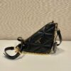Prada Triangle leather shoulder bag