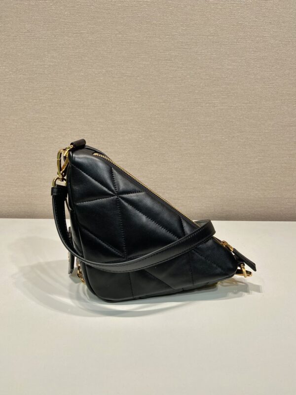 Prada Triangle leather shoulder bag
