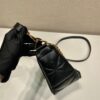 Prada Triangle leather shoulder bag